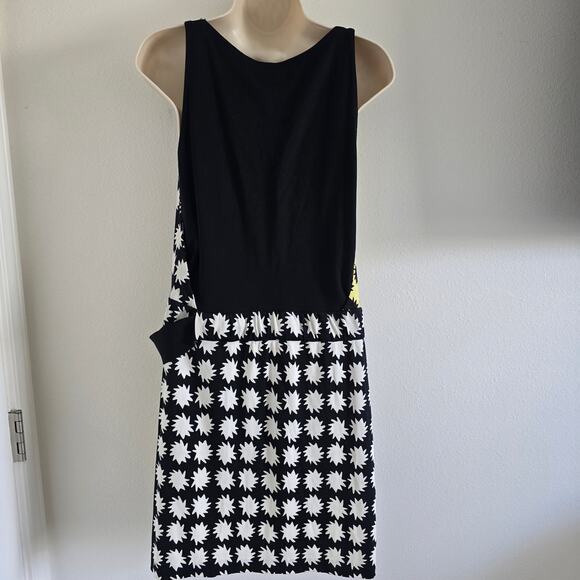 Diane Von Furstenberg Moriko V-neck Silk Mini Dress-12 Faux Wrap Retro Twee - Picture 4 of 8